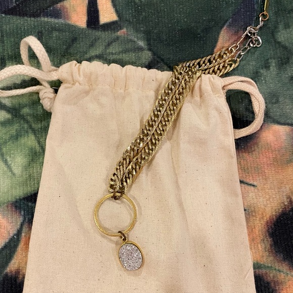 Stardust Druzy Choker - Picture 3 of 6